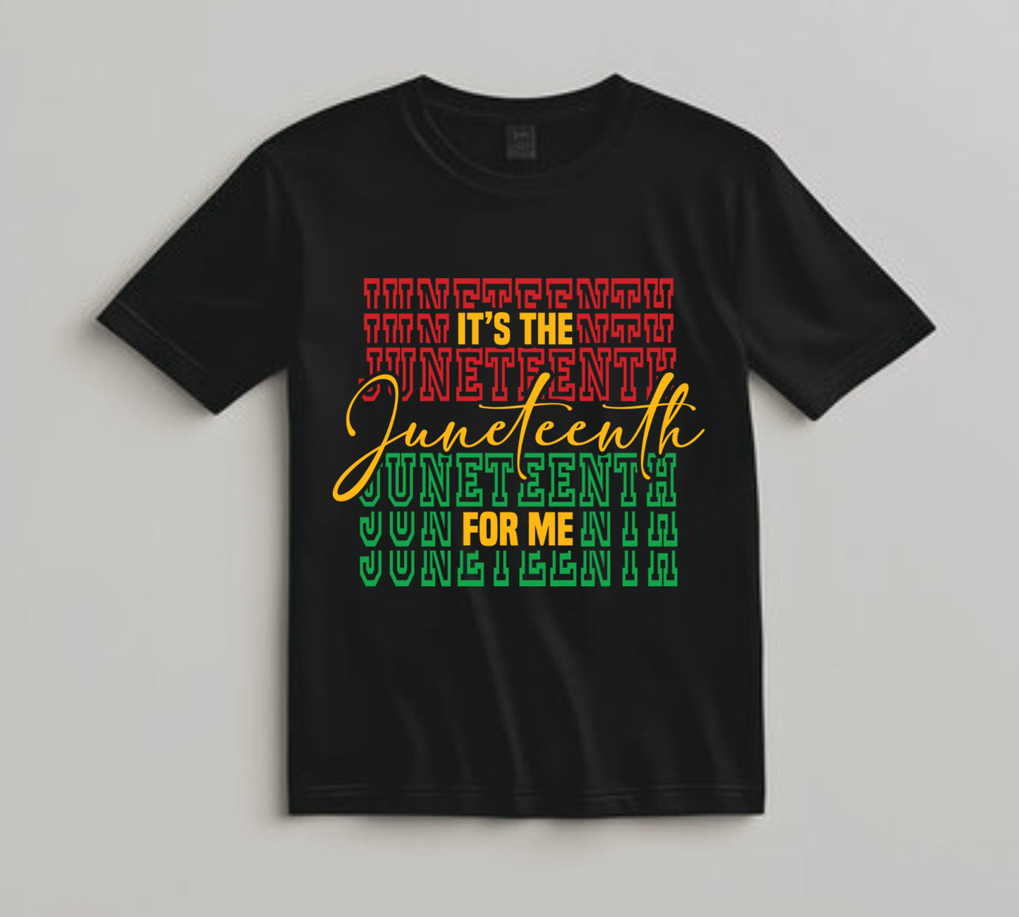 Juneteenth DTF Transfer Iron On Heat Transfer - Ready to Press, It’s the Juneteenth for Me DTF Transfer 8268
