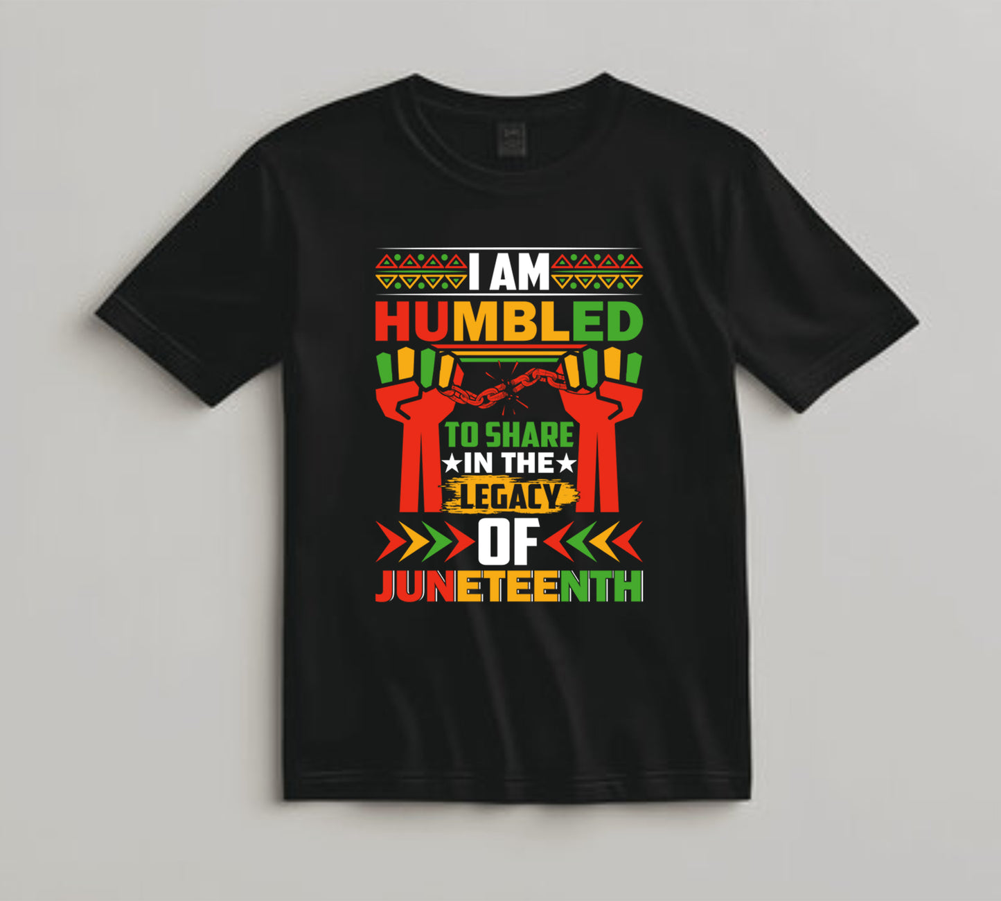 Juneteenth DTF Transfer Iron On Heat Transfer - Ready to Press, Legacy of Juneteenth DTF Transfer 8278