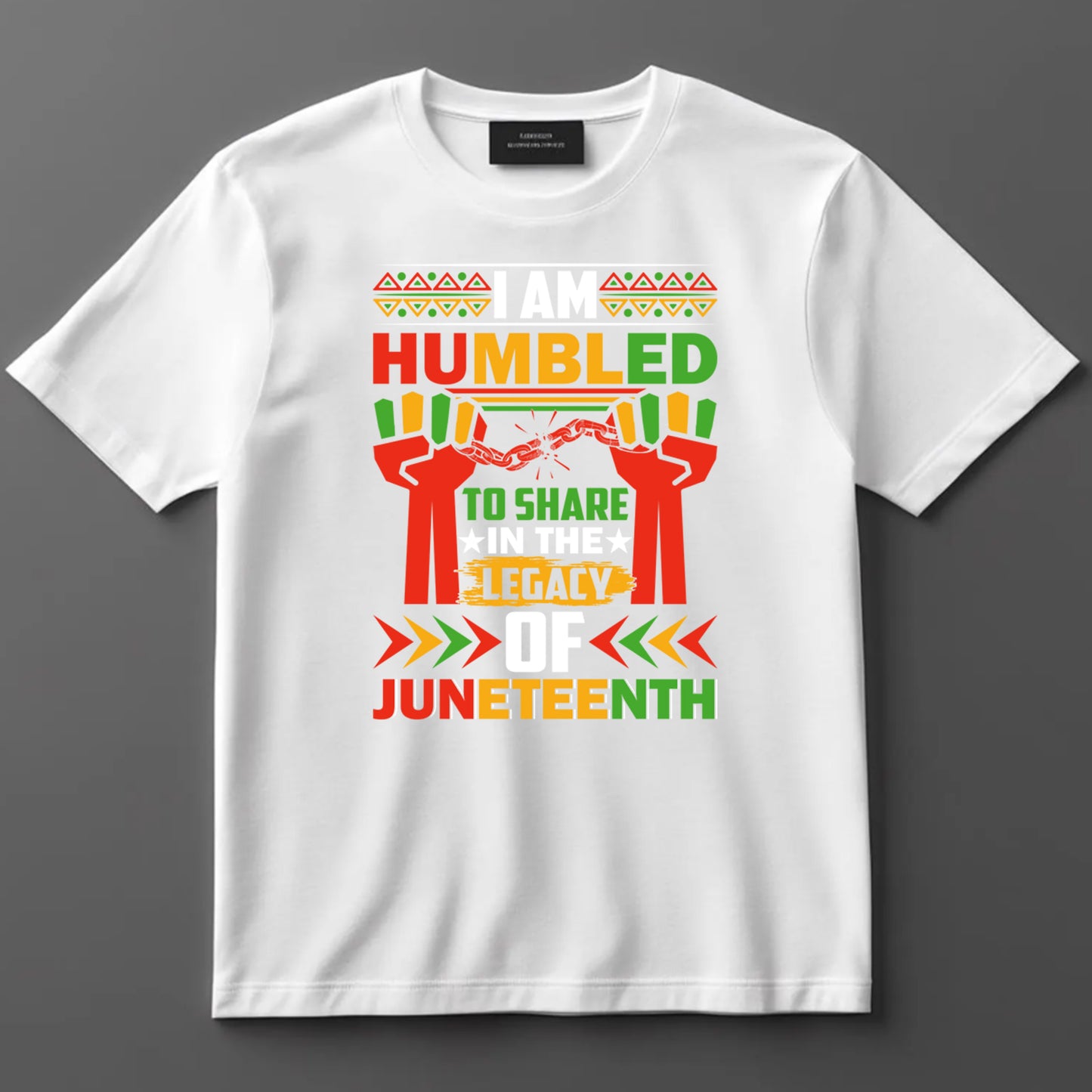 Juneteenth DTF Transfer Iron On Heat Transfer - Ready to Press, Legacy of Juneteenth DTF Transfer 8278