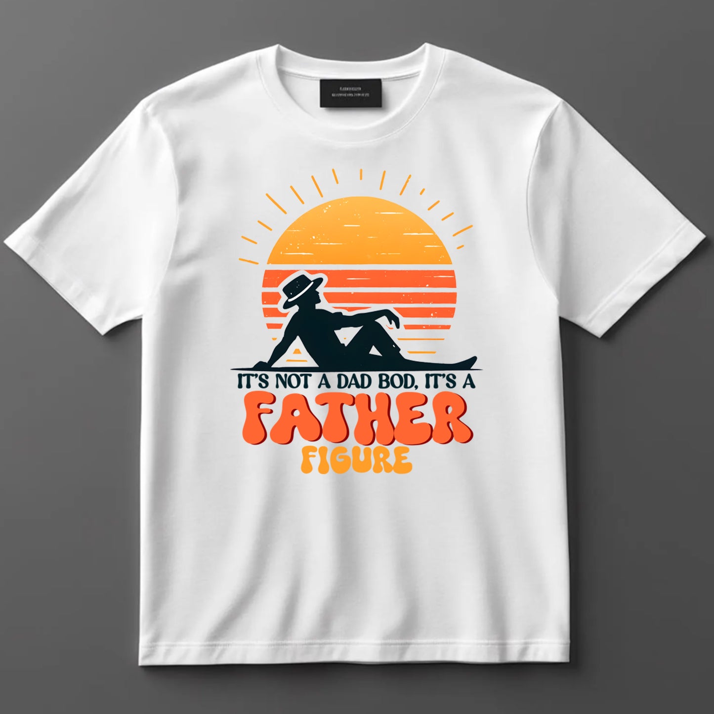 Dad DTF Transfer Iron On Heat Transfer - Ready to Press, Funny Father Figure DTF Transfer 9051