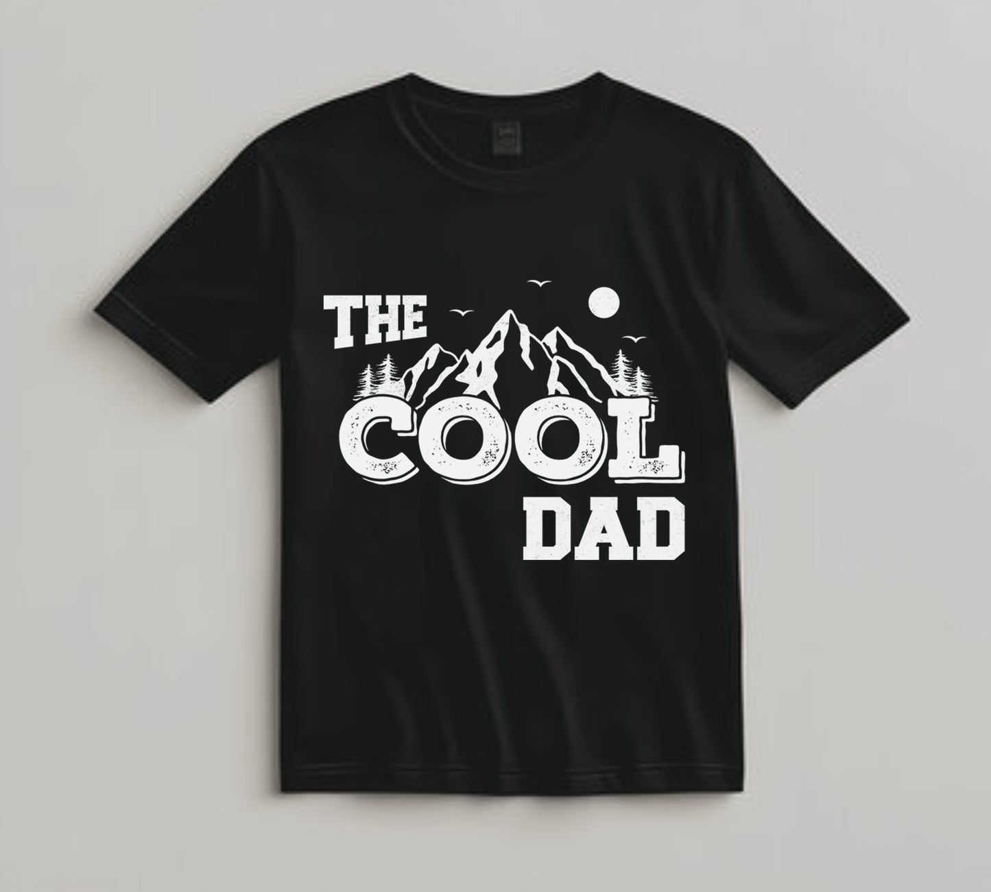 Dad DTF Transfer Iron On Heat Transfer - Ready to Press, The Cool Dad DTF Transfer 9184