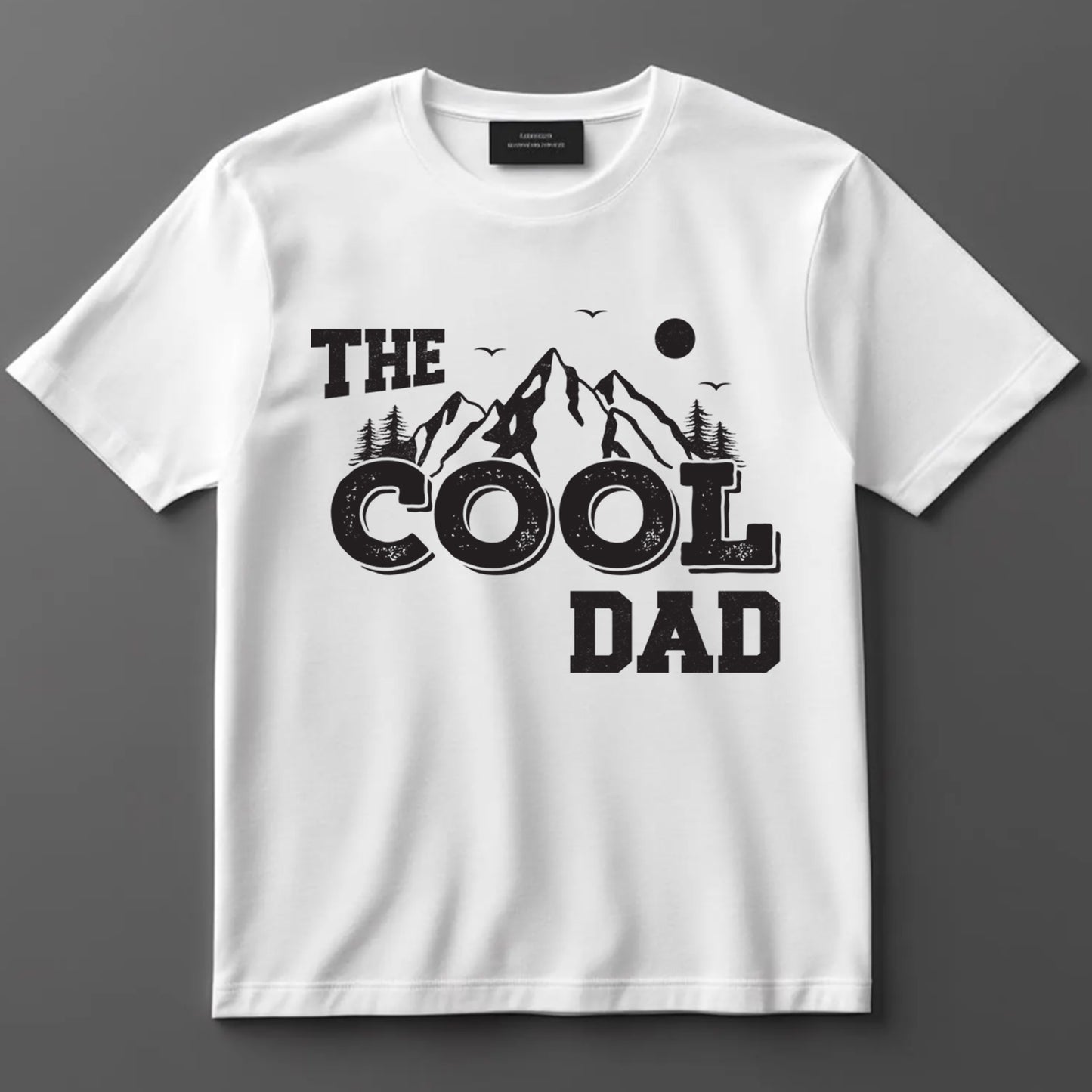 Dad DTF Transfer Iron On Heat Transfer - Ready to Press, The Cool Dad DTF Transfer 9185