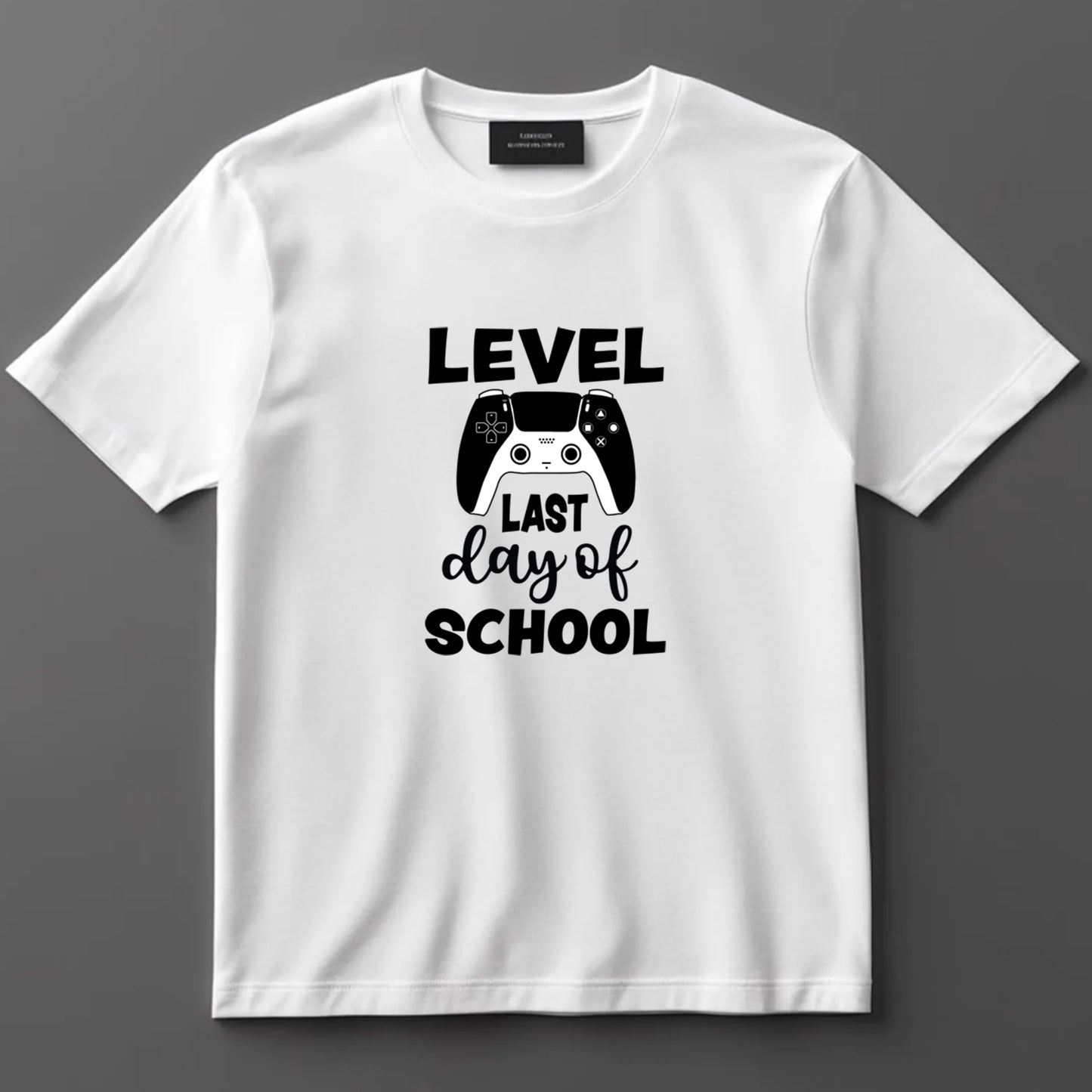 Level Last Day Of School DTF Transfer Iron On Heat Transfer - Ready to Press, Game Controller DTF Transfer 9709