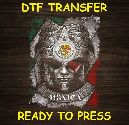 Mexica Dtf Transfer - Ready To Press A1648