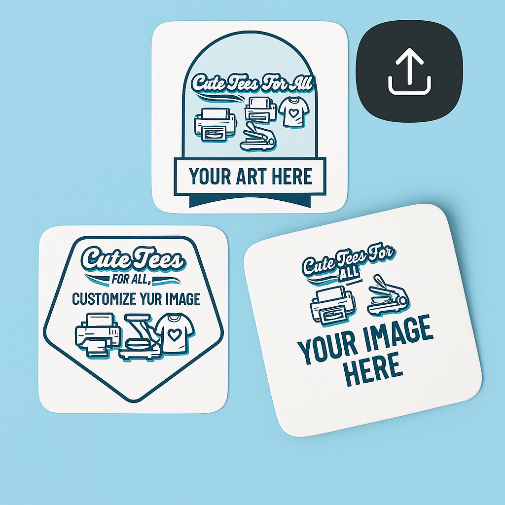 Custom dtf transfer by size