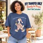 Funny Pajama Day Goose DTF Transfer 16550
